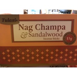 Incienso tulasi nag champa...
